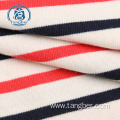 100% cotton yarn dyed stripe knitting fabric cotton